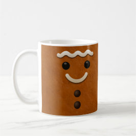 Cute Christmas Mug Gingerbread コーヒーマグカップ