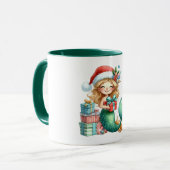 Cute Christmas Mugs for Kids – Festive Holiday  マグカップ (正面左)