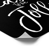 Cute Christmas Music Carol Lyric Tis The Season To ポスター (角)