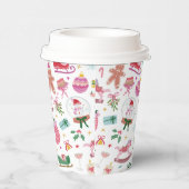 Cute Christmas Paper Cups 紙コップ (右)