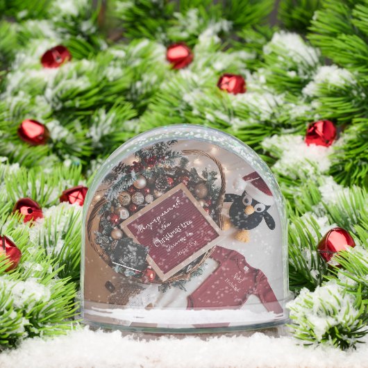 Cute Christmas penguin pregnancy announcement  (クリスマス)