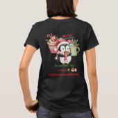 Cute Christmas Penguin T-Shirt – Sweet Squad on Du Tシャツ (裏面)