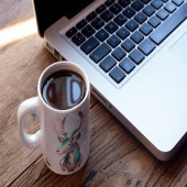 Cute Christmas Reindeer GazelleCoffee Mug  マグカップ