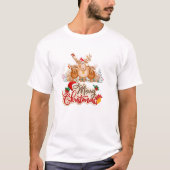 “Cute Christmas Shirt – Holiday Aesthetic Tee” Tシャツ (正面)