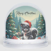 Cute Christmas Skunk Cartoon (正面)