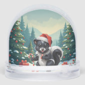 Cute Christmas Skunk Cartoon (裏面)