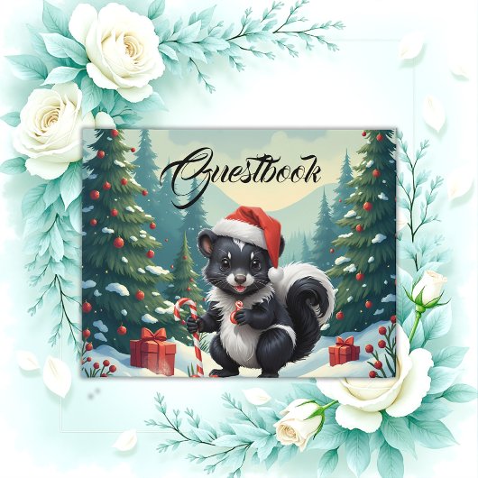 Cute Christmas Skunk Cartoon  ゲストブック
