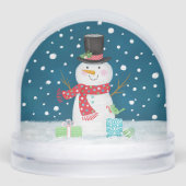 Cute Christmas snowman Family Photo (正面)