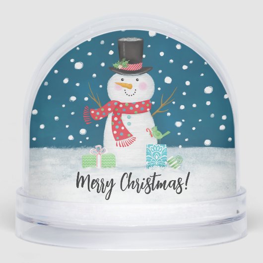 Cute Christmas snowman Family Photo (正面)