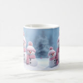 Cute Christmas Snowman Mug | Cozy Winter Mug  コーヒーマグカップ (中央)