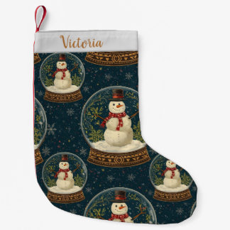 Cute Christmas Snowman Stocking スモールクリスマスストッキング