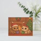Cute Christmas Spider シーズンポストカード (スタンド正面)