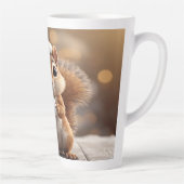 Cute Christmas Squirrel Latte Mug カフェラテマグ (右)