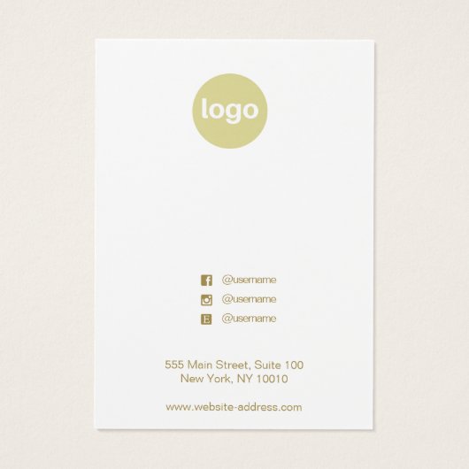 Cute Christmas Tree Holiday Earring Display Card (裏面)