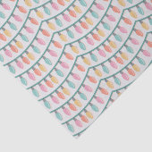 Cute Christmas Tree Lights Abstract Pattern 薄葉紙 (詳細)