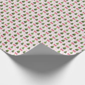 Cute Christmas Tree Pattern - Wrapping Paper Roll ラッピングペーパー (角)