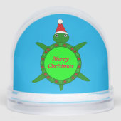 Cute Christmas Turtle with Flowery Shell Custom (正面)