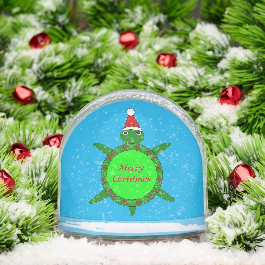 Cute Christmas Turtle with Flowery Shell Custom (クリスマス)