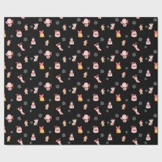 Cute Christmas Wrapping Paper ラッピングペーパー