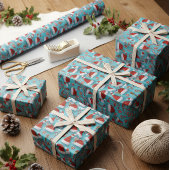 Cute Christmas Wrapping Paper  ラッピングペーパー