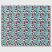 Cute Christmas Wrapping Paper  ラッピングペーパー (フラット)