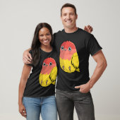 Cute Chubby Lutino Lovebird  For Bird Tシャツ (ユニセックス)