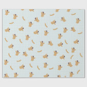 Cute Churros Wrapping Paper ラッピングペーパー (フラット)