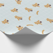 Cute Churros Wrapping Paper ラッピングペーパー (角)