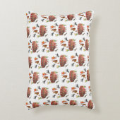 Cute Circus Decorative Throw Pillow アクセントクッション (正面(垂直))