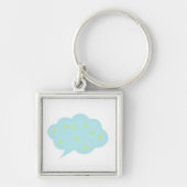 Cute Cloud Keychain キーホルダー (正面)