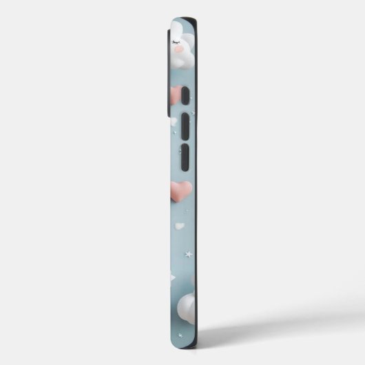 Cute Cloud Phone Case ☁️💙 Case-Mate iPhoneケース (裏面 / 左)