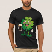 Cute Clover Raises A Glass Tシャツ (正面)