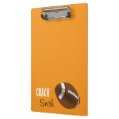 Cute Coach Football Sports Clipboard  クリップボード (左)