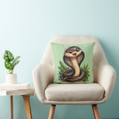 Cute Cobra Snake Kawaii Cushion Pillow クッション (椅子)