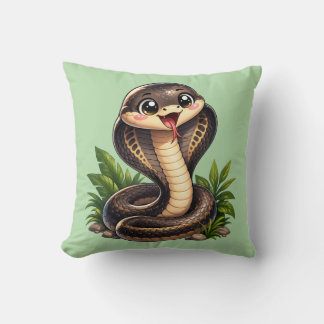 Cute Cobra Snake Kawaii Cushion Pillow クッション
