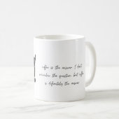 Cute Coffee Cup Gift for Coffee Addicts コーヒーマグカップ (正面右)