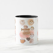 Cute Coffee Lover Mug – Kawaii Barista Cup | Coffe マグカップ (中央)