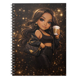 Cute coffee lover notebook ノートブック