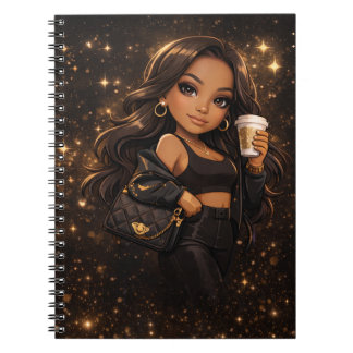 Cute coffee lover notebook ノートブック