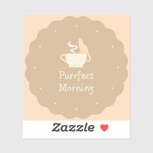 cute coffee stickers シール (シート)