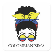 CUTE COLOMBIANISIMAコロンビアガール国旗