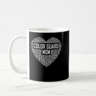 Cute Color Guard Mom Gift Colorguard Marching Band コーヒーマグカップ