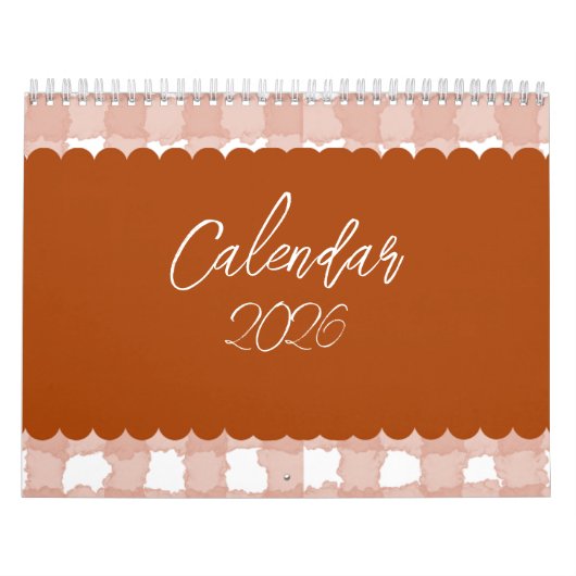 Cute & Colorful 2026 Calendar カレンダー (カバー)