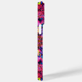 Cute colorful abstract floral patterns Case-Mate iPhoneケース (裏面 / 右)
