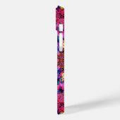 Cute colorful abstract floral patterns Case-Mate iPhoneケース (裏面 / 左)