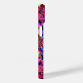 Cute colorful abstract floral patterns Case-Mate iPhoneケース (裏面 / 右)