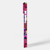 Cute colorful abstract floral patterns Case-Mate iPhoneケース (裏面 / 左)