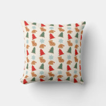 Cute Colorful Cookies Pattern Christmas