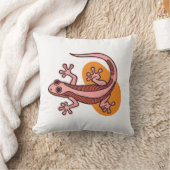 Cute Colorful Lizard クッション (ブランケット)