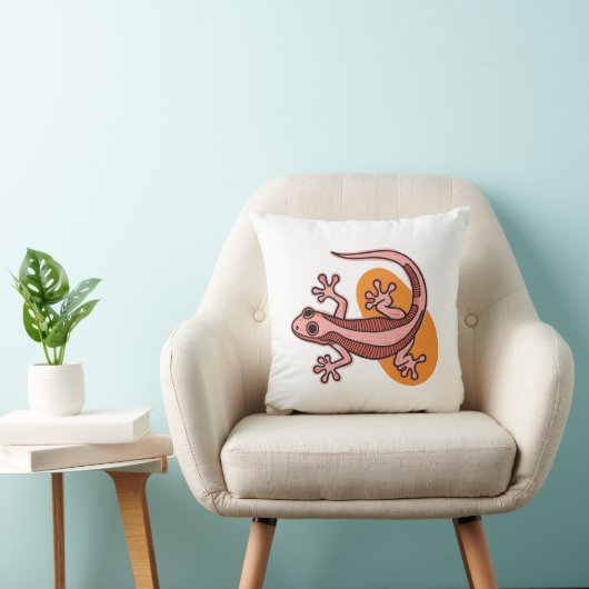 Cute Colorful Lizard クッション (椅子)